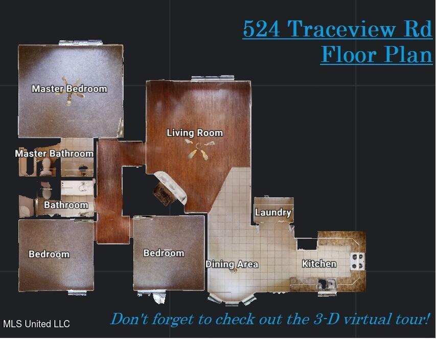 524 Trace View Road Madison, MS 39110 - Photo 25 of 25 524 Traceview Floor Plan