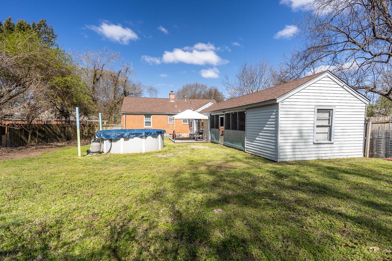 456 Gerald Road Memphis, TN 38122 - Photo 22 of 25 a view of a house with a backyard
