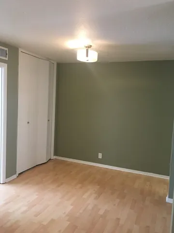 a view of empty room