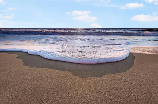 a view of ocean from a balcony