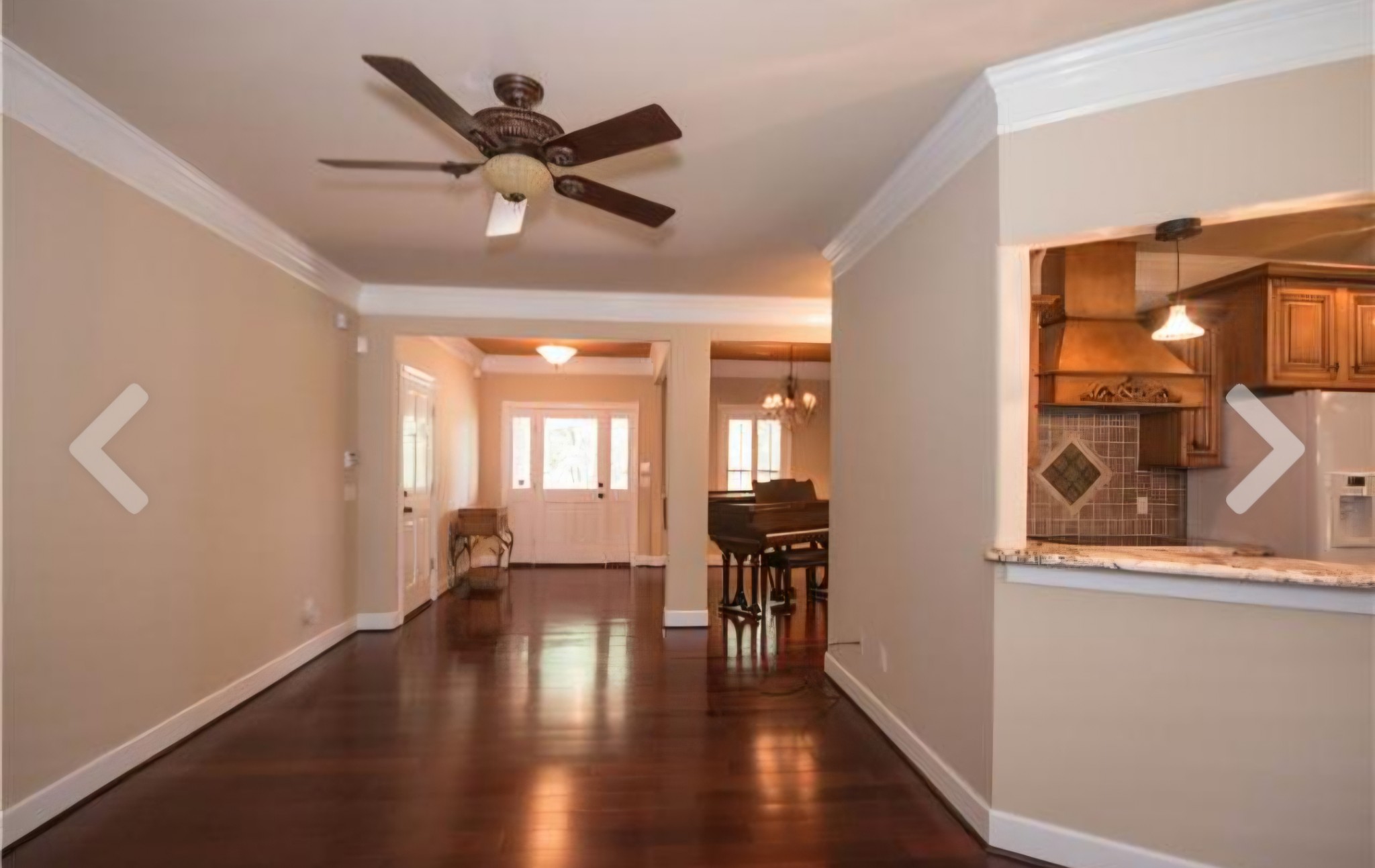 2769 New Hall Road Greenbrier, TN 37073 - Photo 10 of 58 a view of empty room with wooden floor and fan
