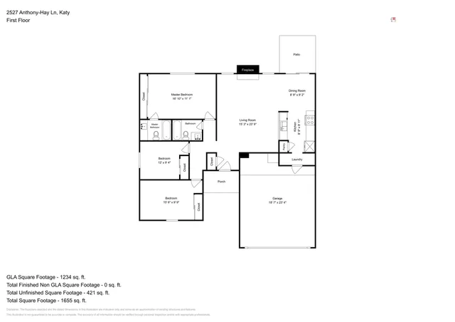 a picture of a floor plan
