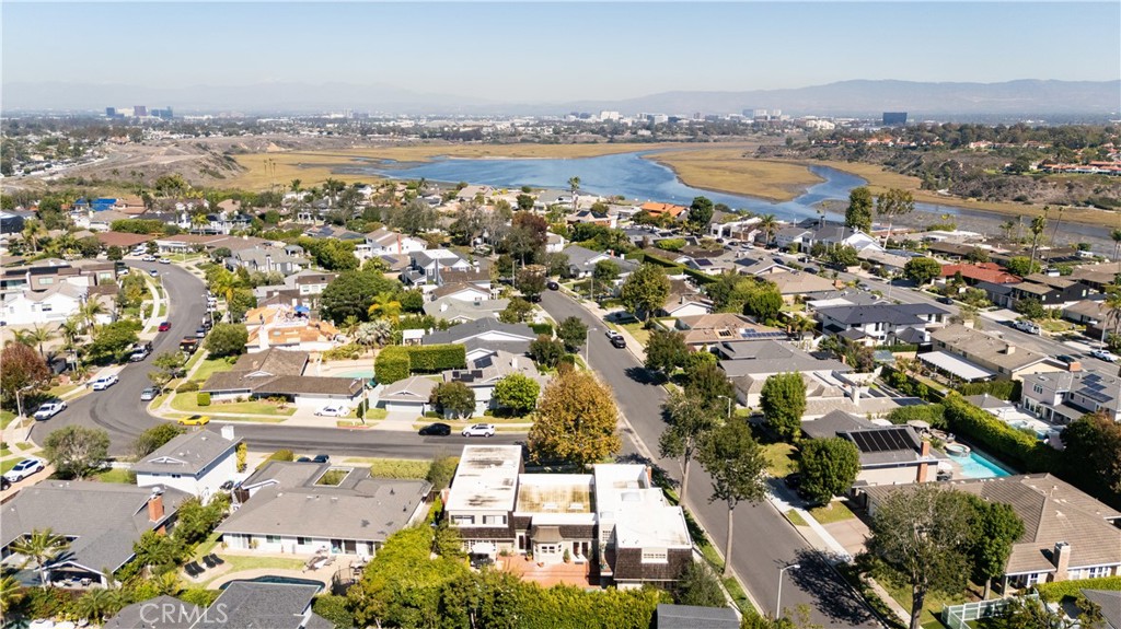 1901 Windward Lane Newport Beach, CA 92660 - Photo 50 of 52 an aerial view of a city with lots of residential buildings