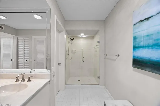 a bathroom with a sink