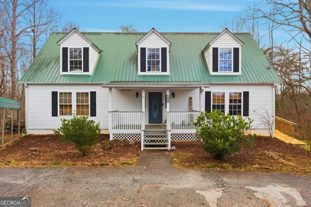 front view of house with a yard