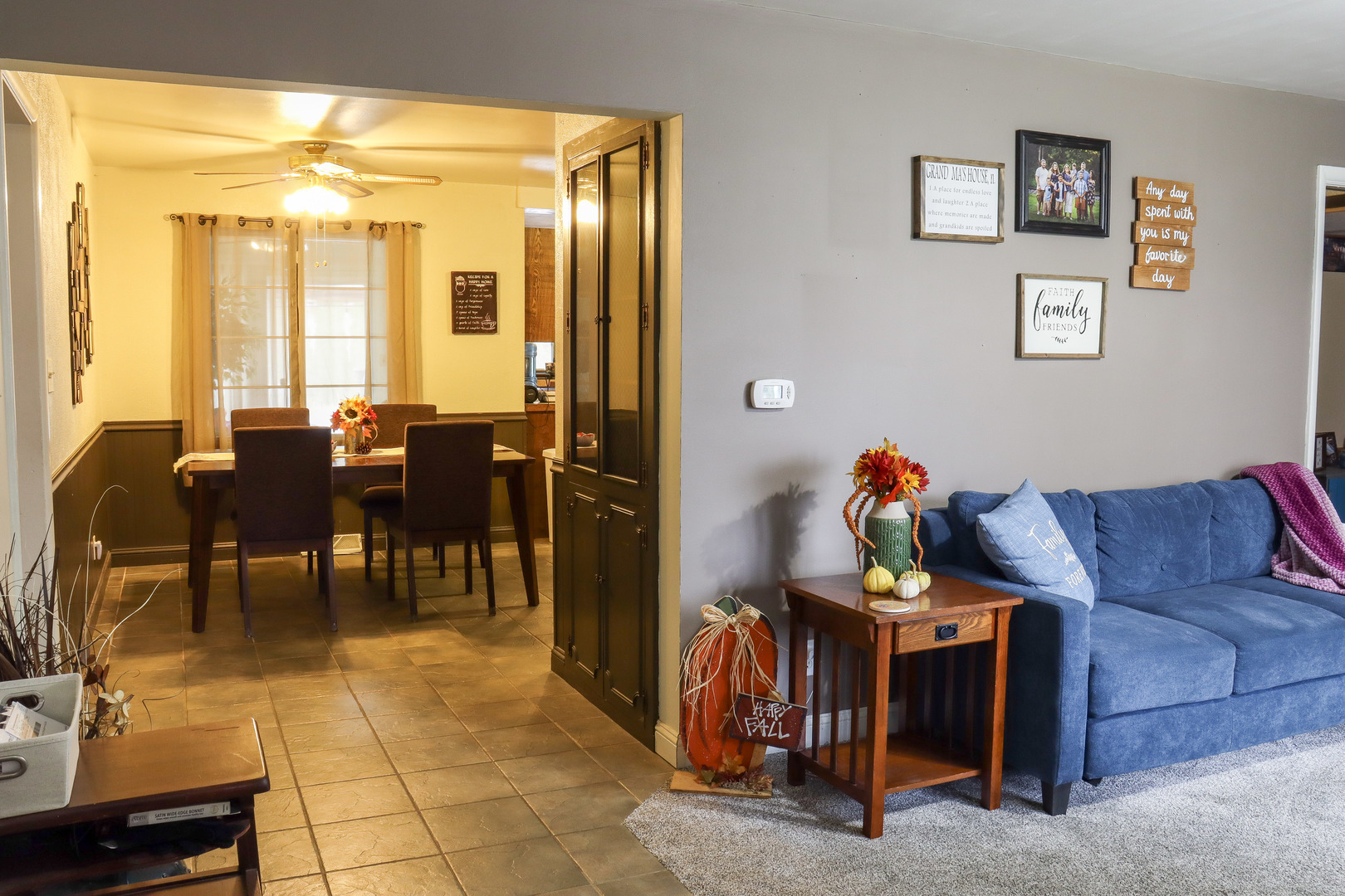 523 Barden Street Morrison, IL 61270 - Photo 2 of 37 a living room with furniture and a dining table