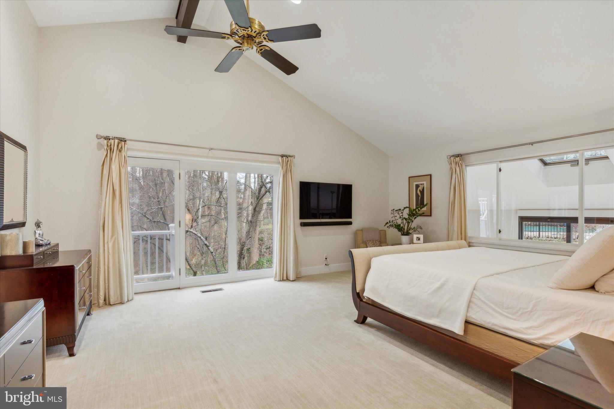 245 Biddulph Road Wayne, PA 19087 - Photo 24 of 56 Primary Bedroom with private deck