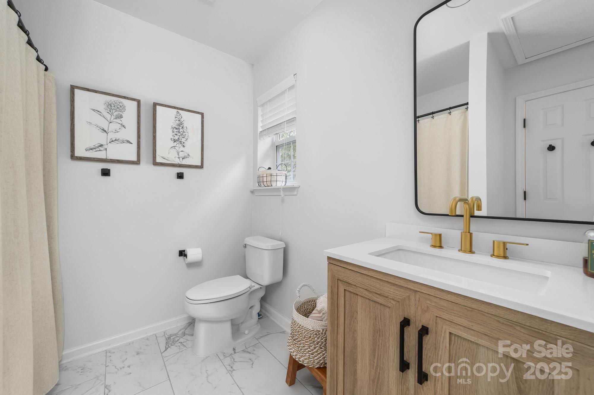 1542 Maypine Commons Way Rock Hill, SC 29732 - Photo 29 of 36 a bathroom with a sink toilet and mirror