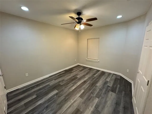 wooden floor in an empty room