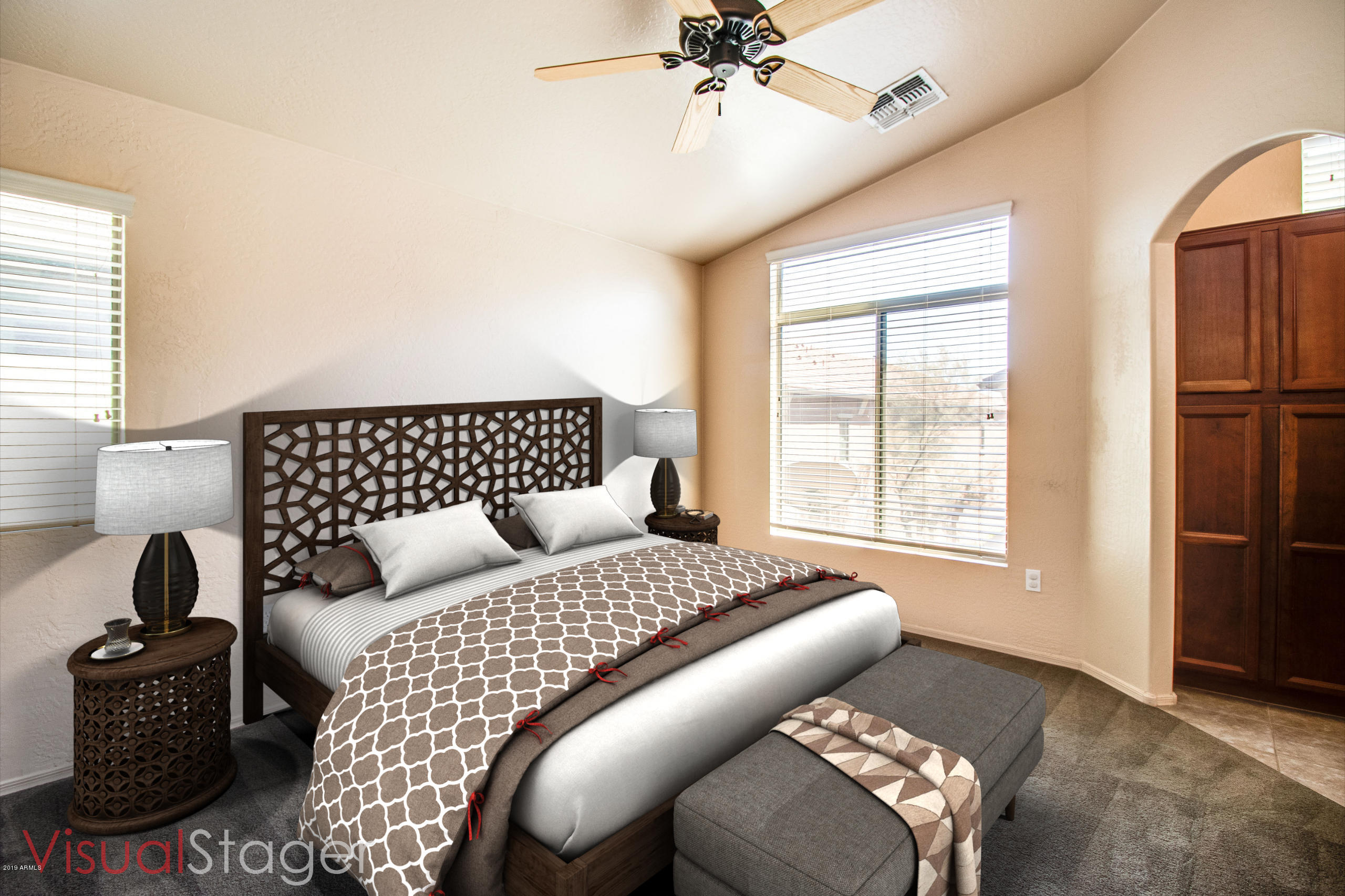 2150 East Bell Road, Unit 1102 Phoenix, AZ 85022 - Photo 6 of 33 Master Bedroom
