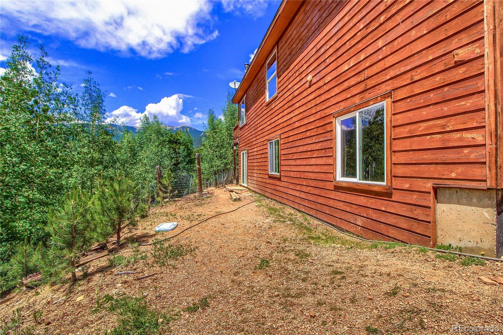 399 Buffum Street Bailey, CO 80421 - Photo 28 of 30 a backyard of a house with lots of green space