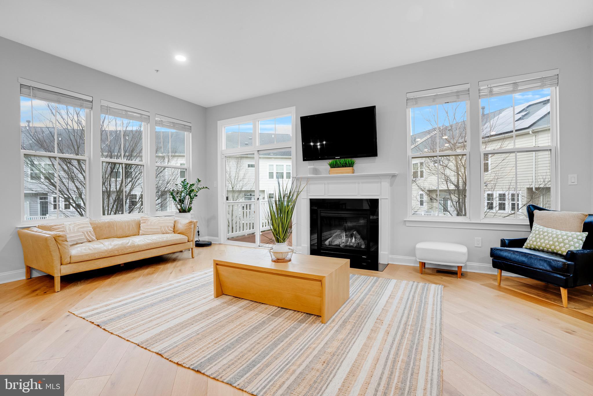 9825 Garden Ranges Laurel, MD 20723 - Photo 21 of 46 Family Room Filled with Windows.