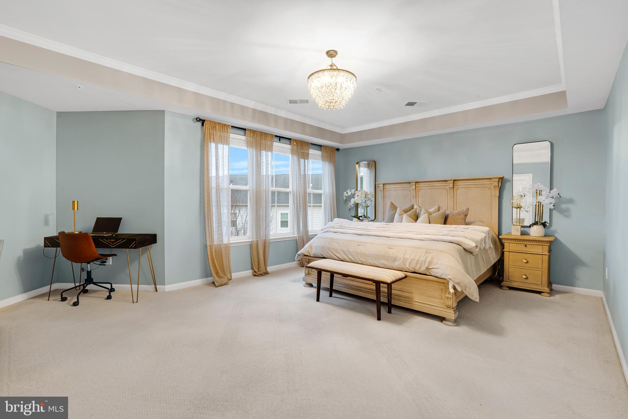 9825 Garden Ranges Laurel, MD 20723 - Photo 26 of 46 MASSIVE Owner's Suite | Tray Ceilings | New Carpet