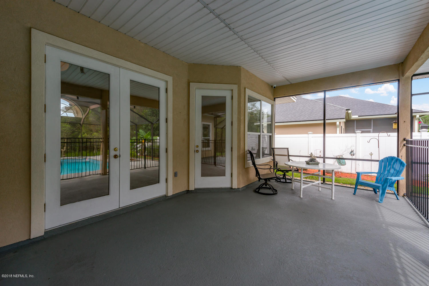 2800 South Portofino Road St. Augustine, FL 32092 - Photo 18 of 44 Screened Lanai