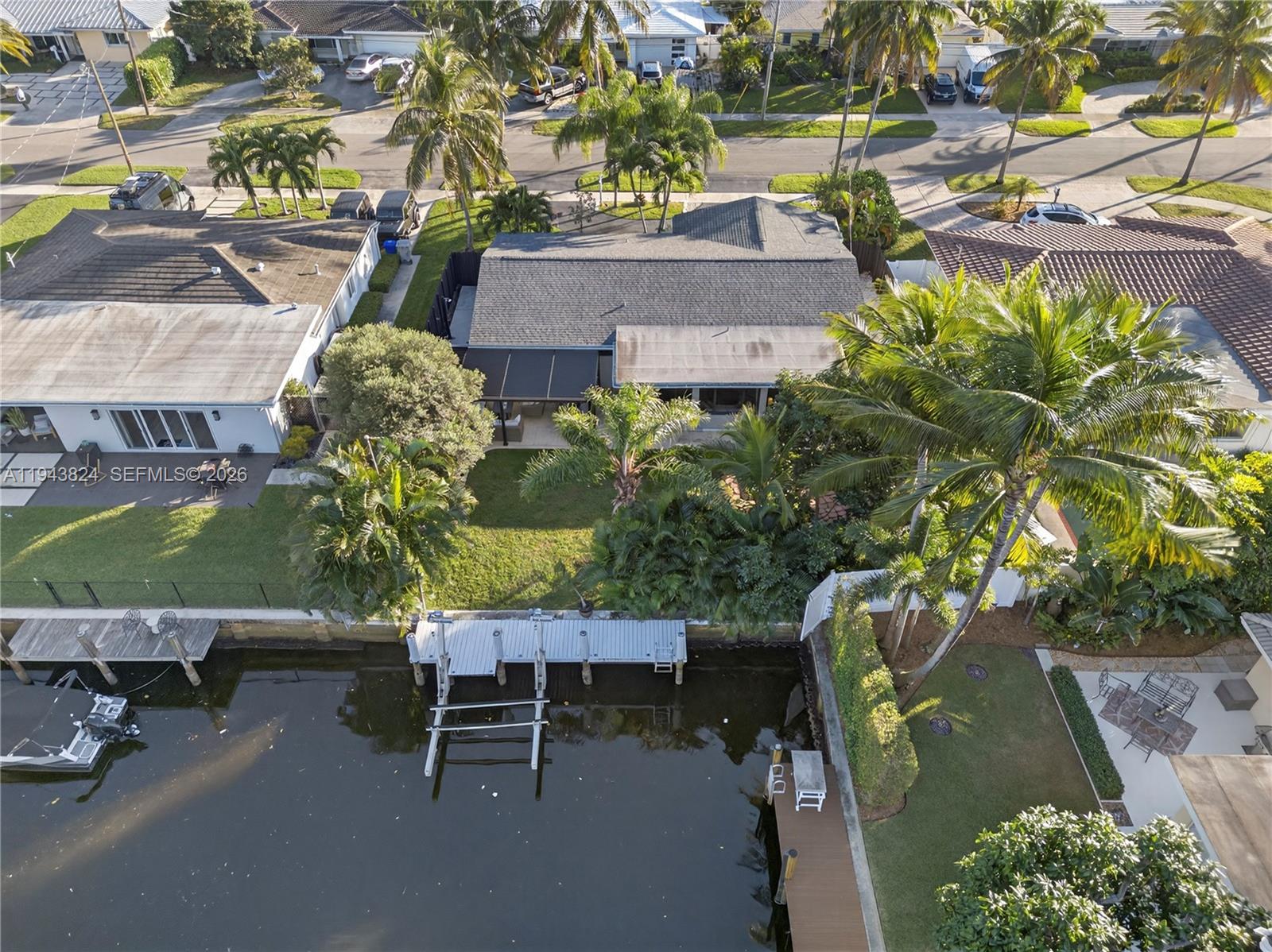 371 Southeast 3rd Street Pompano Beach, FL 33060 - Photo 13 of 87 an aerial view of a house with a garden view
