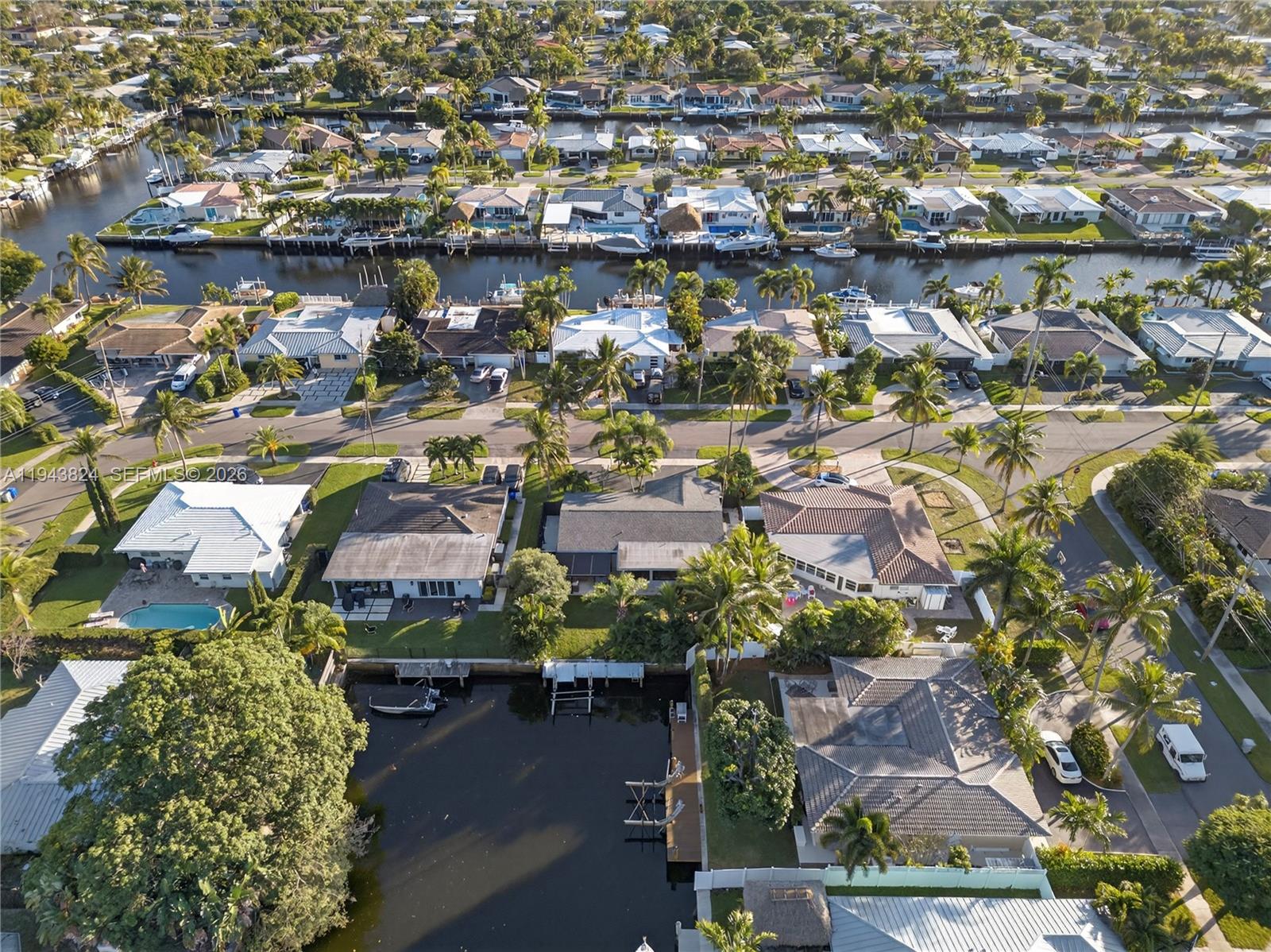 371 Southeast 3rd Street Pompano Beach, FL 33060 - Photo 14 of 87 an aerial view of residential houses with outdoor space