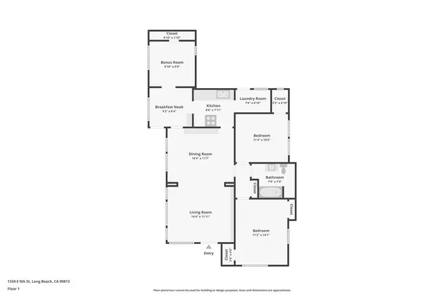 a picture of floor plan