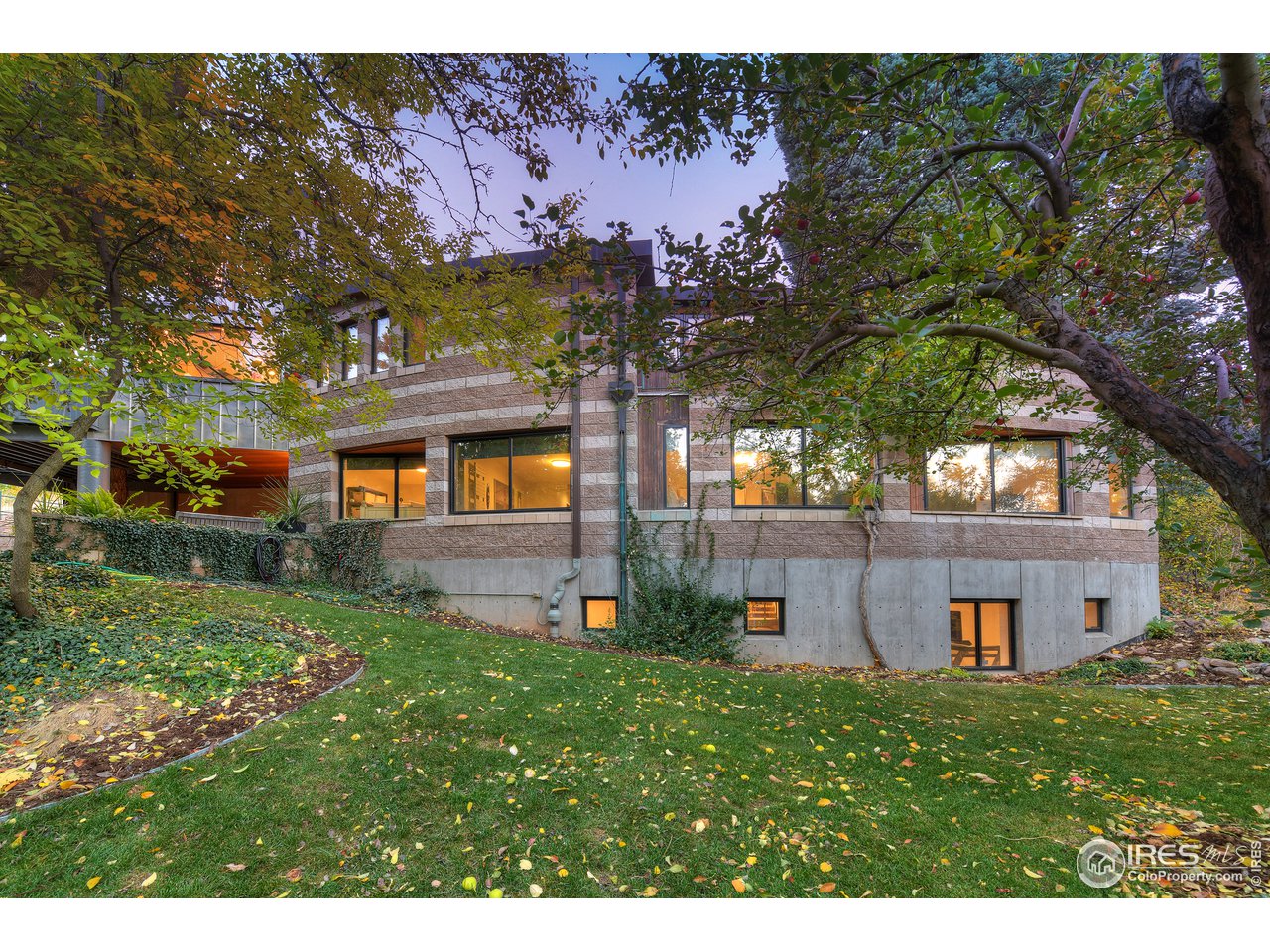 505 Geneva Avenue Boulder, CO 80302 - Photo 39 of 40 a view of a house with a backyard
