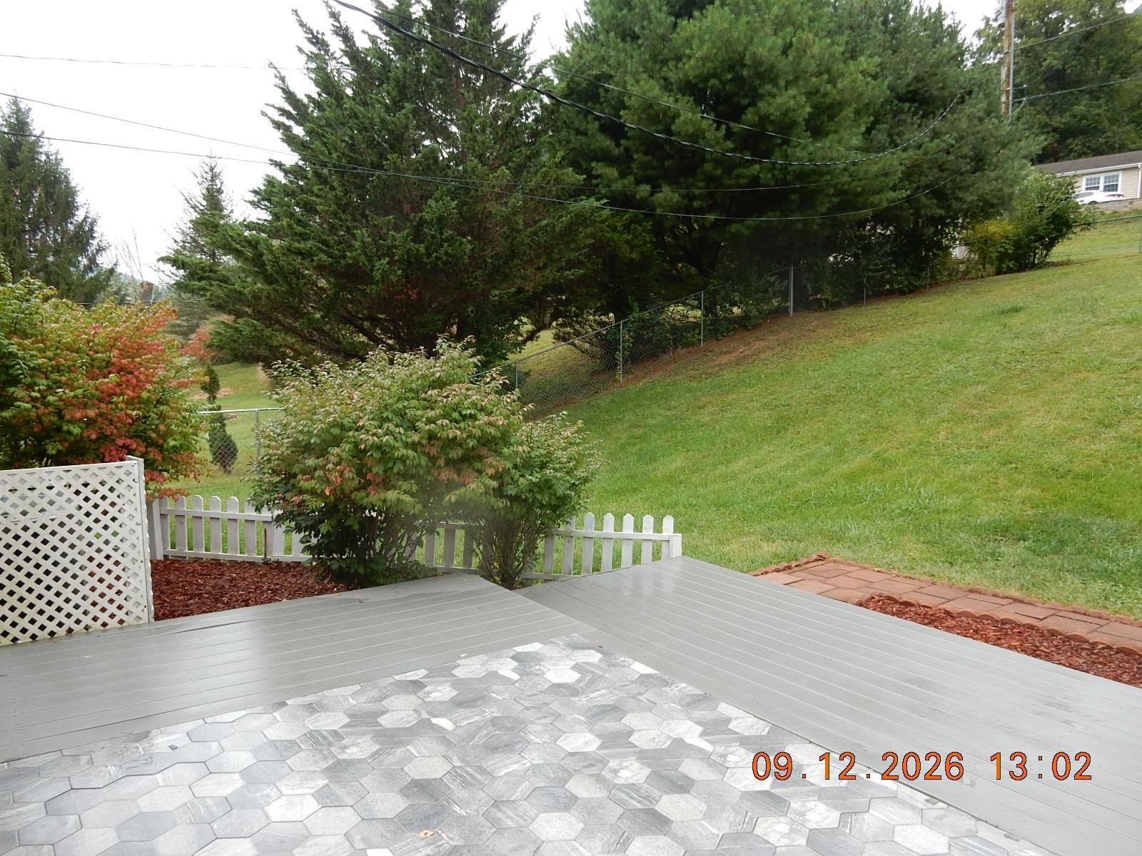85 Routier Hill Road Hot Springs, VA 24445 - Photo 6 of 13 rear patio
