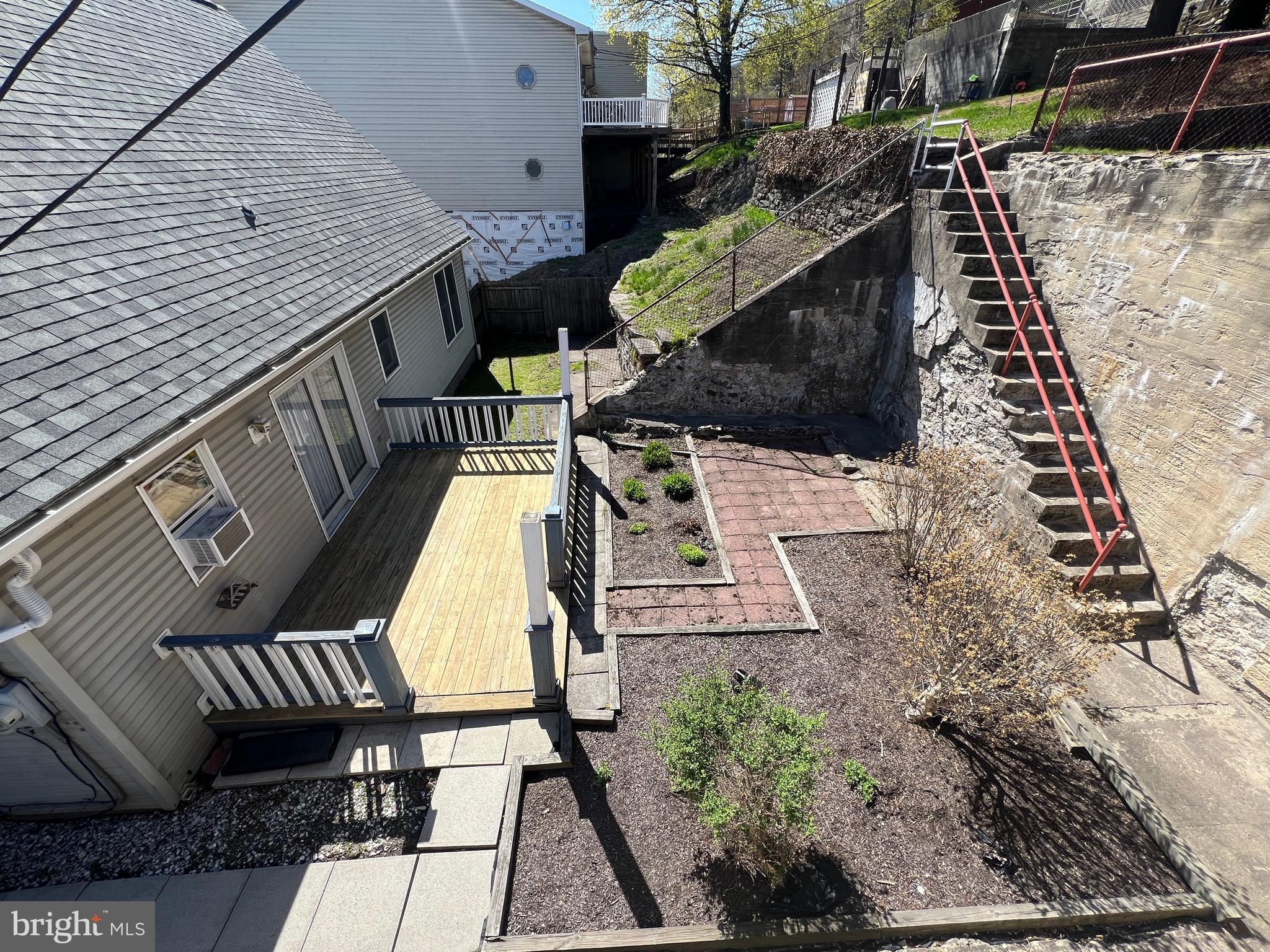 107 Centre Street Ashland, PA 17921 - Photo 30 of 32 a view of balcony with wooden floor