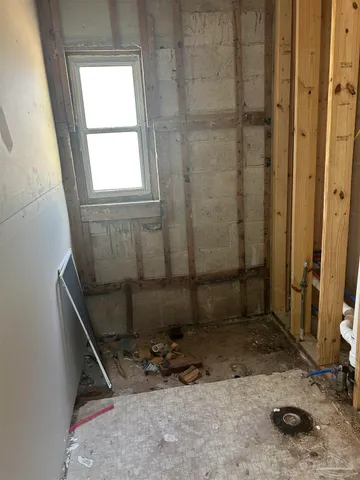 a view of a room with window