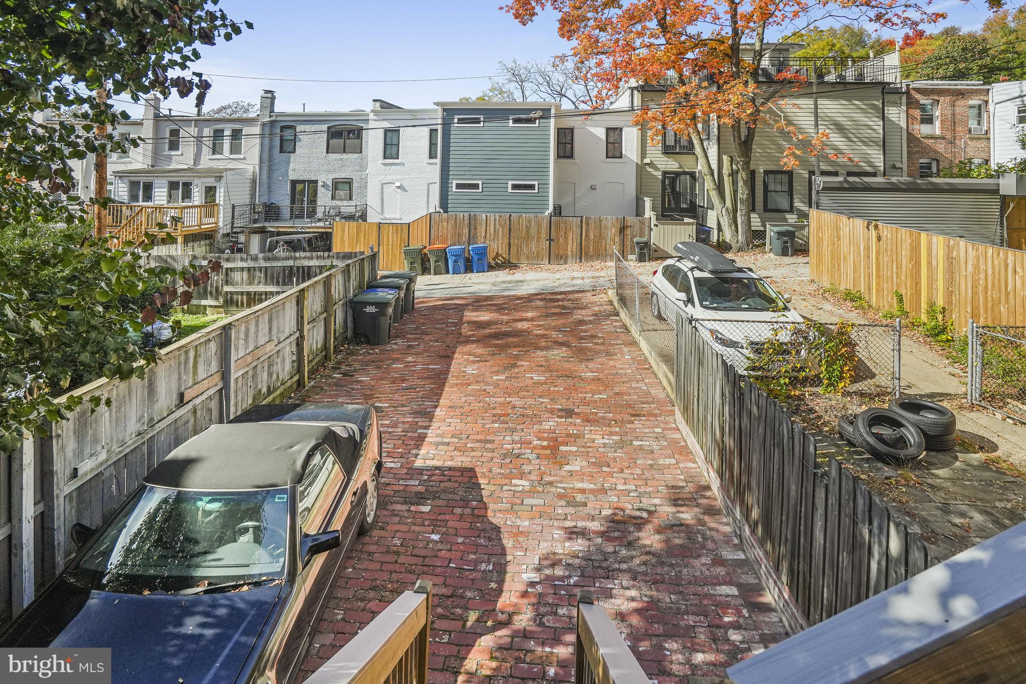 1920 35th Street Northwest Washington, DC 20007 - Photo 11 of 53 Rear Private Driveway off Alley Up to 6 cars