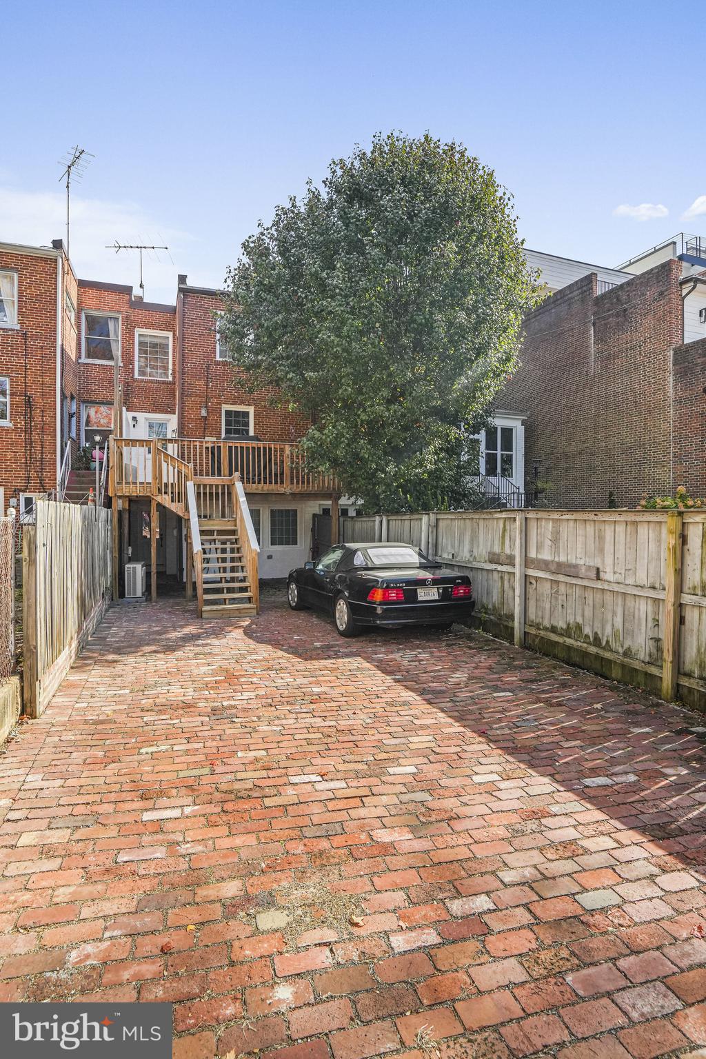 1920 35th Street Northwest Washington, DC 20007 - Photo 50 of 53 Rear Private Driveway off Alley Up to 6 cars