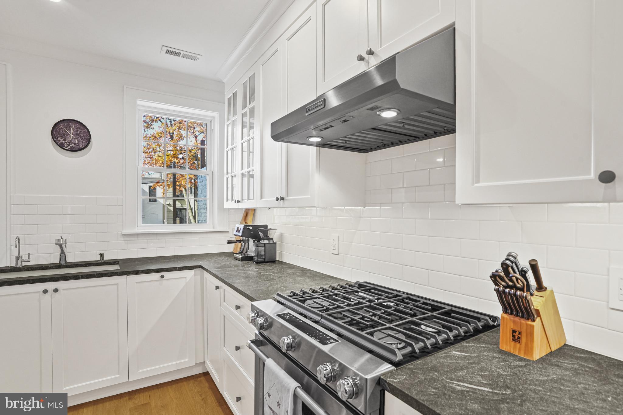 1920 35th Street Northwest Washington, DC 20007 - Photo 5 of 53 Main Home Kitchen with Stainless Steel Appliances