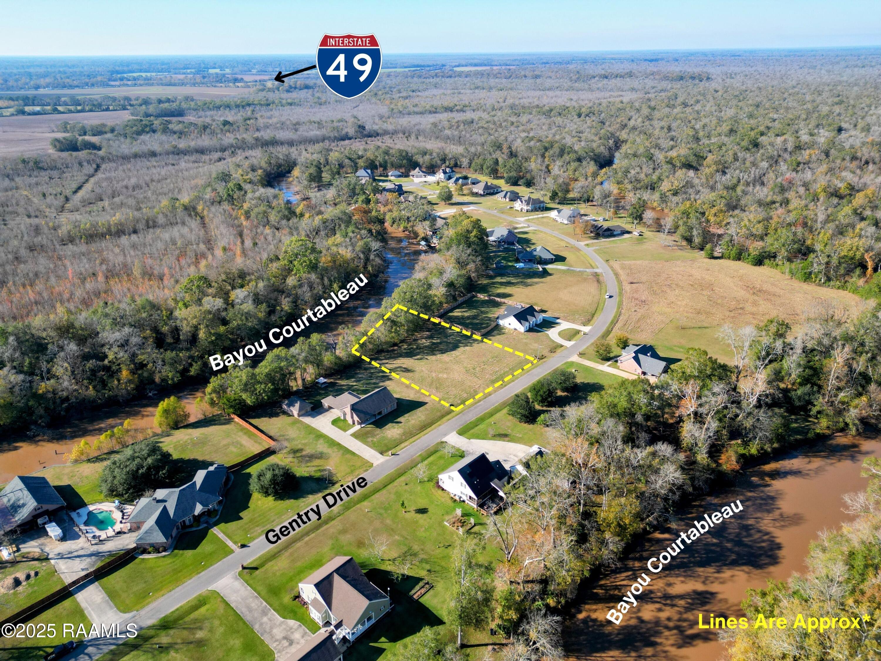 Tbd Gentry Drive Washington, LA 70589 - Photo 13 of 16 Aerial Side