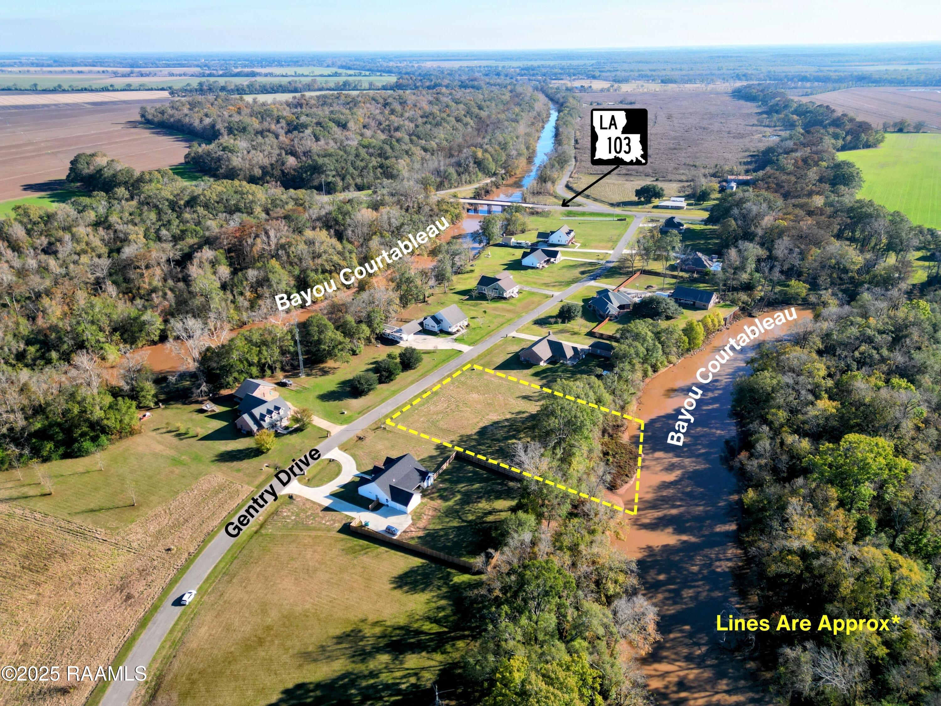 Tbd Gentry Drive Washington, LA 70589 - Photo 5 of 16 Aerial Side