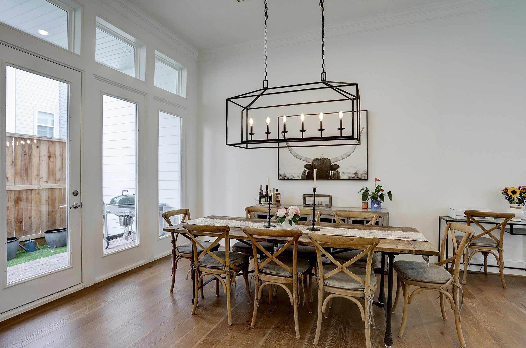 2512 Hollister Road Houston, TX 77080 - Photo 6 of 41 Dining room allows for an extra long dining table