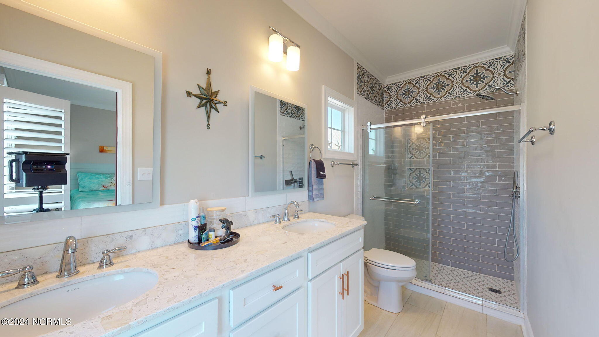 2800 West Fort Macon Road, Unit 5 Atlantic Beach, NC 28512 - Photo 23 of 44 Primary Bathroom- Level 3