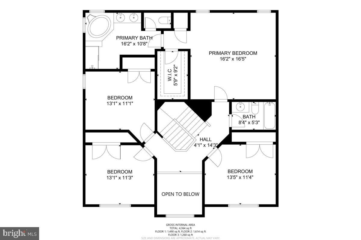 18502 Crossview Road Boyds, MD 20841 - Photo 67 of 68 Upper-Level Floor Plans