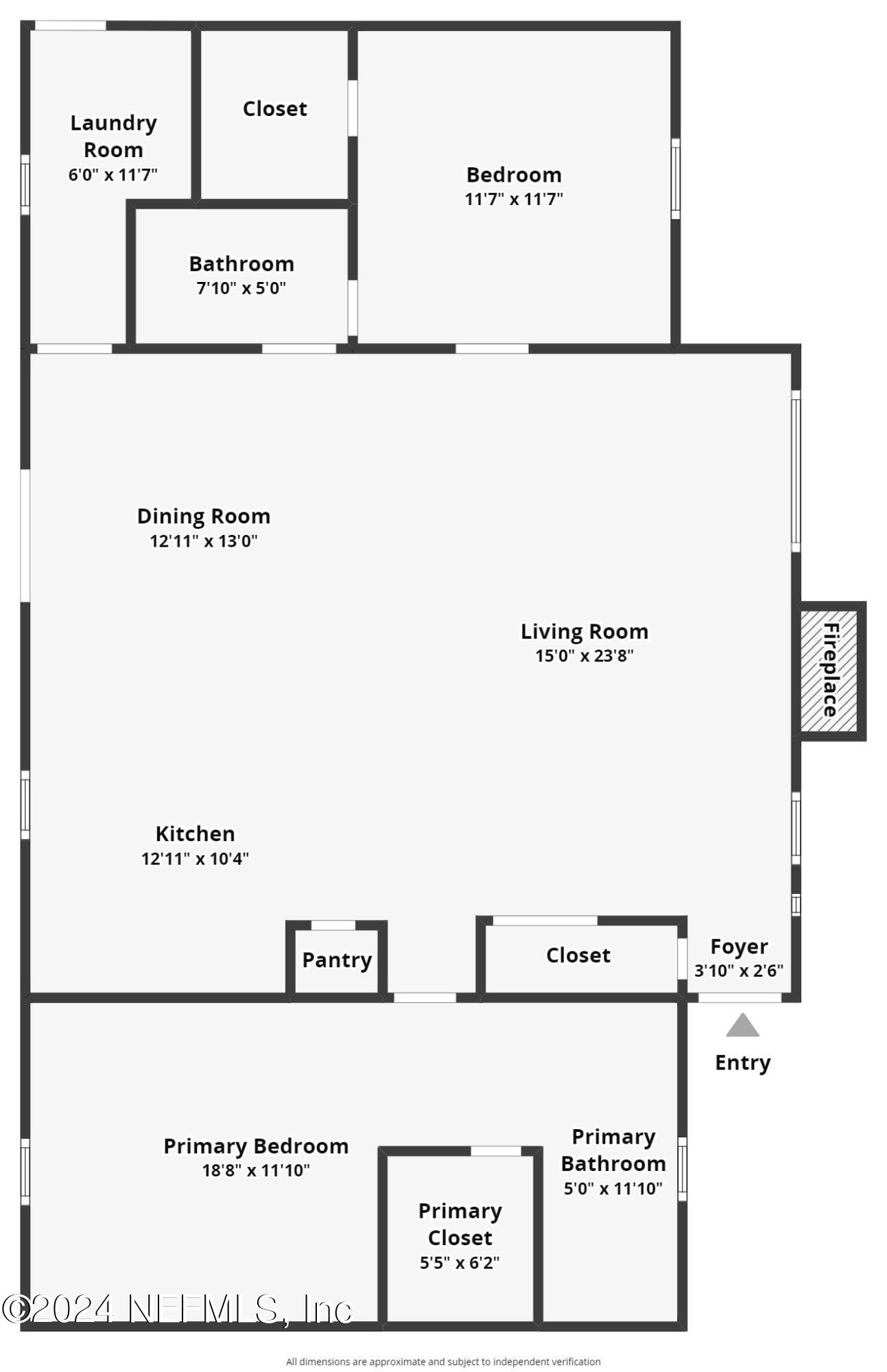 11486 Old Plank Road Jacksonville, FL 32220 - Photo 39 of 39 40 Floor Plan