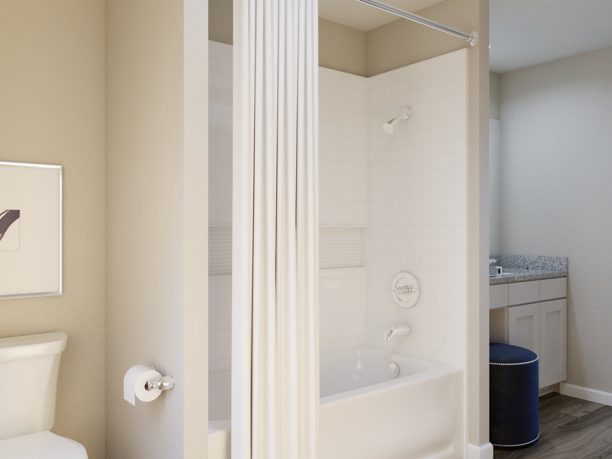 13663 Kit Run Splendora, TX 77372 - Photo 22 of 32 a bathroom with a bathtub