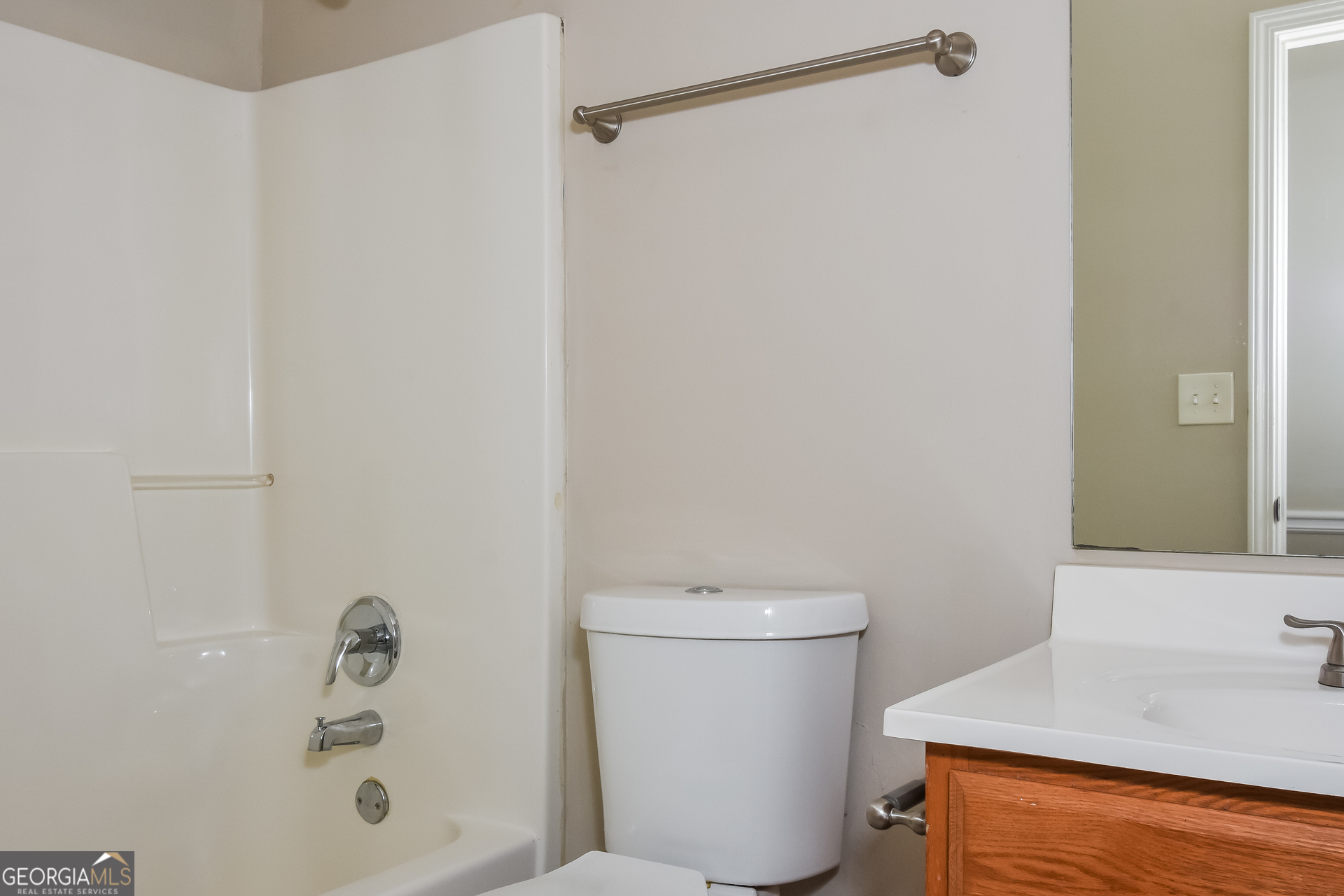 162 Aztec Way Southeast Acworth, GA 30102 - Photo 13 of 17 a bathroom with a sink a toilet and shower