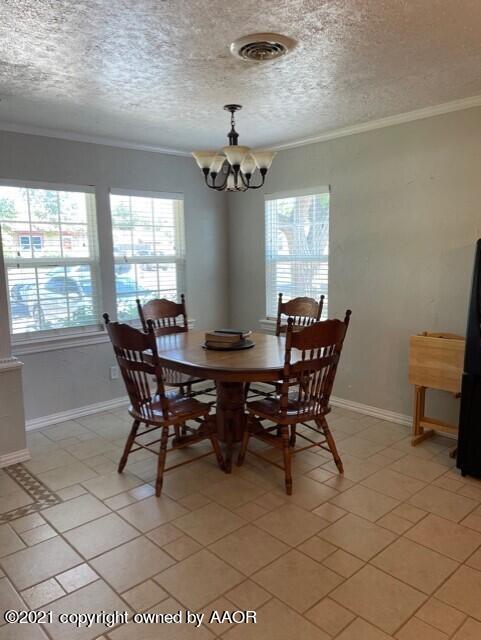 5003 Parker Street Amarillo, TX 79110 - Photo 7 of 20 a view of a dining room with furniture and window