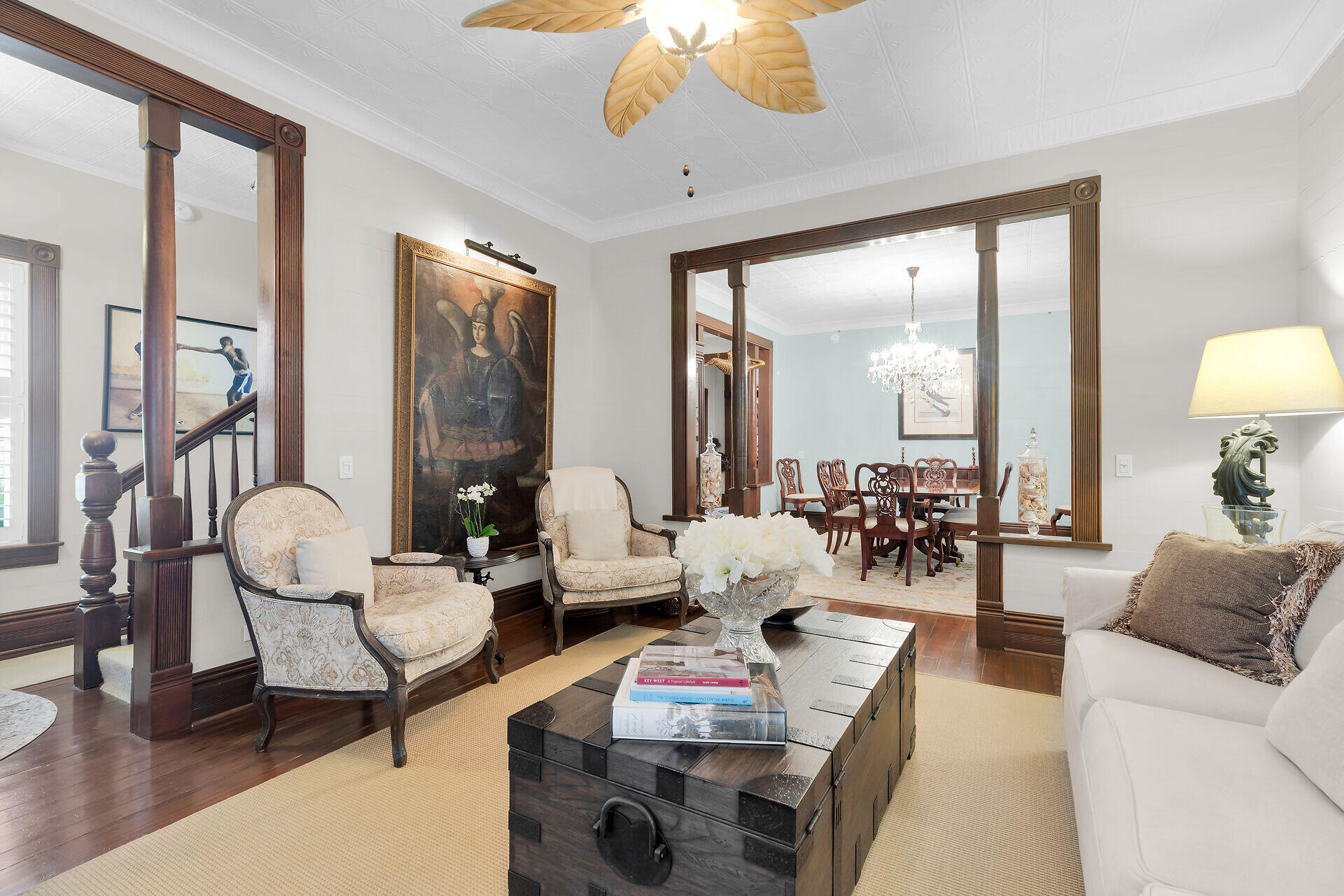 626 Grinnell Street Key West, FL 33040 - Photo 4 of 40 a living room with furniture and a large window