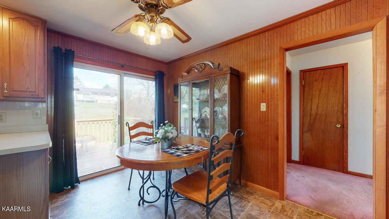 5409 Bluefield Road Knoxville, TN 37921 - Photo 17 of 33 a view of a dining room with furniture window and outside view
