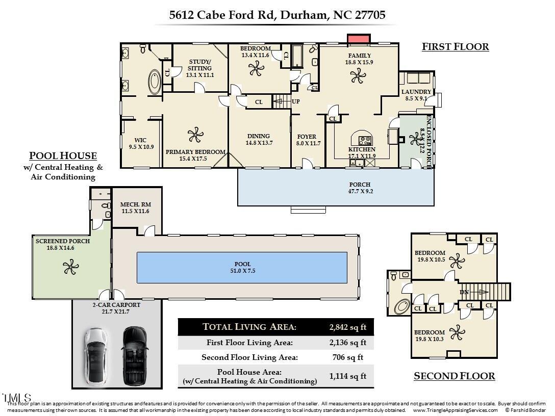 5612 Cabe Ford Road Durham, NC 27705 - Photo 42 of 42 Floor Plan - MLS Photos - 2 (7)