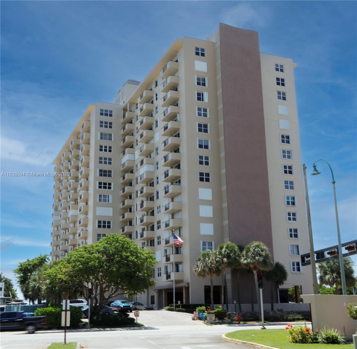 2000 South Ocean Boulevard, Unit 16P Lauderdale-by-the-Sea, FL 33062 - Photo 1 of 31 front view of a building with a yard