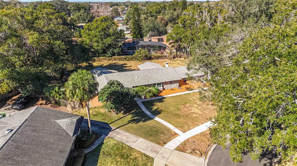924 Wald Road Orlando, FL 32806 - Photo 51 of 66 an aerial view of a house with yard swimming pool and outdoor seating