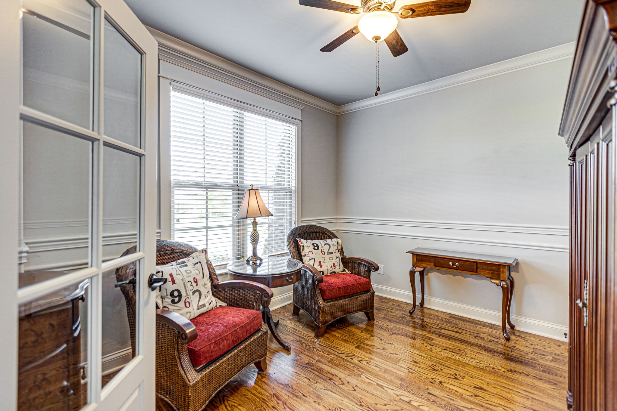 6005 Canberra Court Spring Hill, TN 37174 - Photo 15 of 55 a living room with furniture a ceiling fan and a window