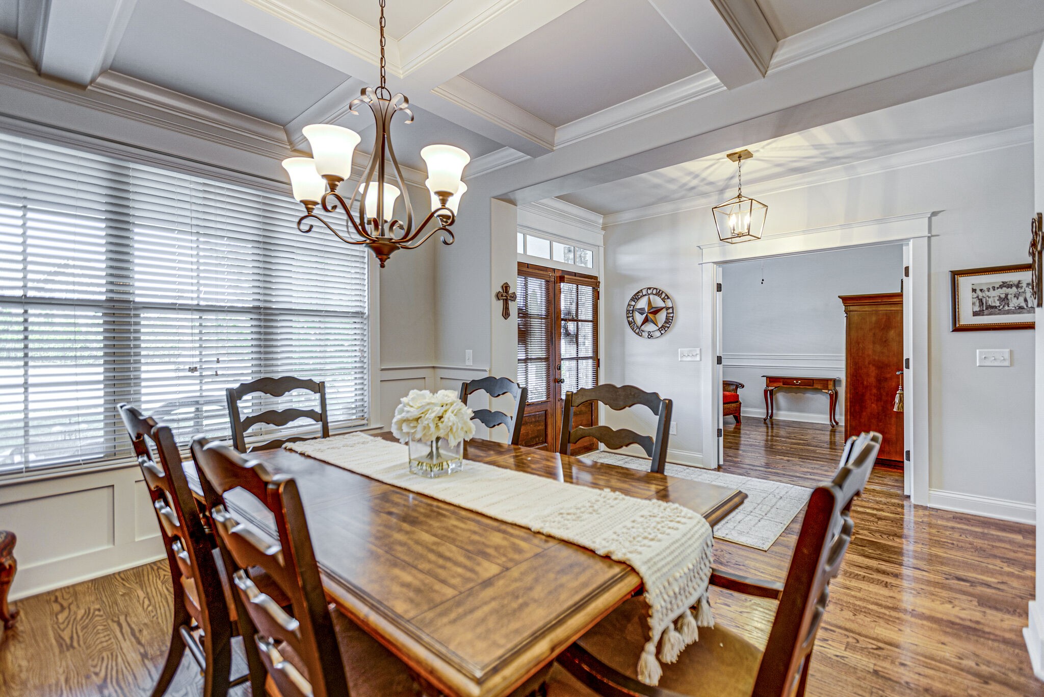 6005 Canberra Court Spring Hill, TN 37174 - Photo 17 of 55 a view of a dining room with furniture window and wooden floor