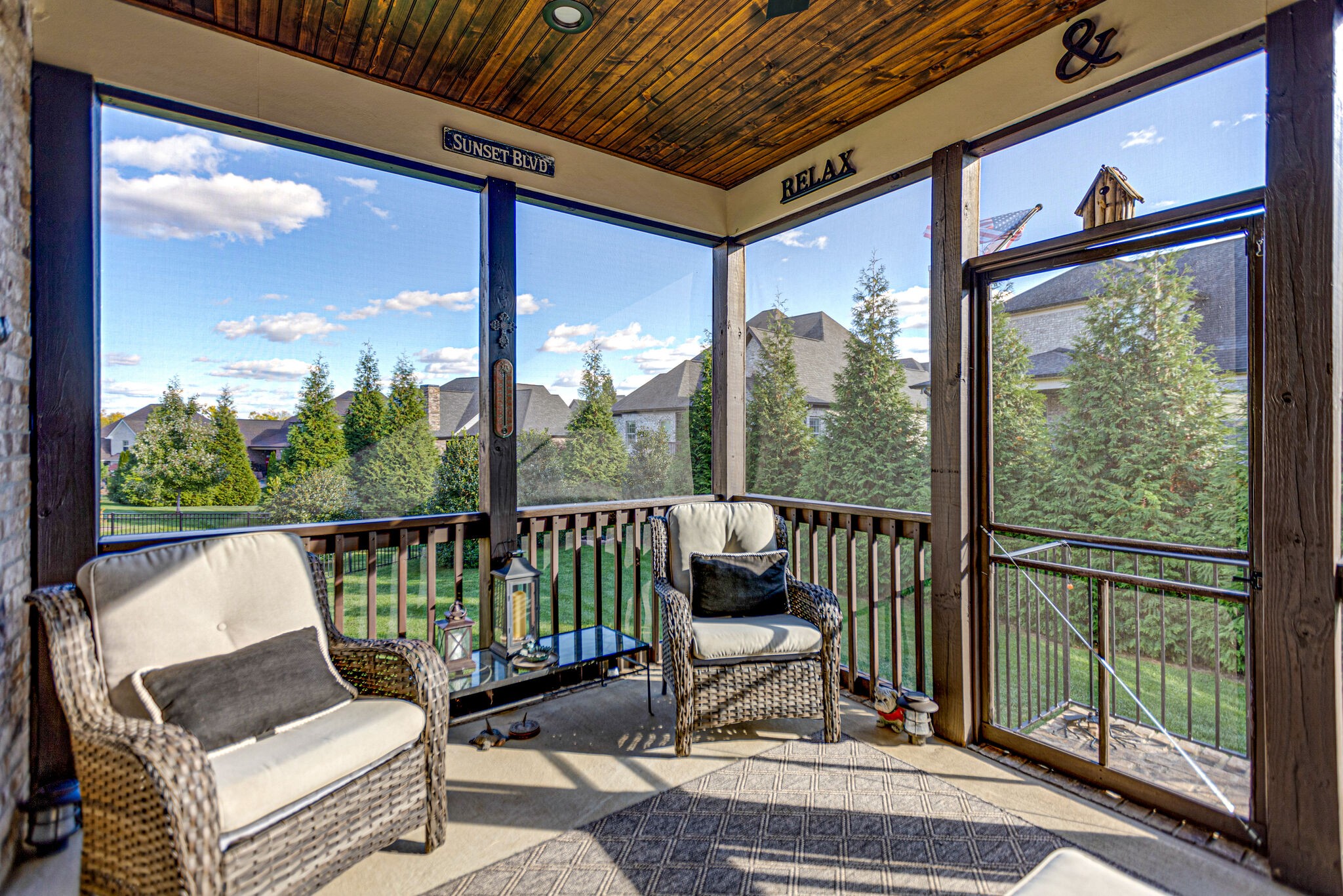 6005 Canberra Court Spring Hill, TN 37174 - Photo 39 of 55 a view of a chair and tables in the balcony