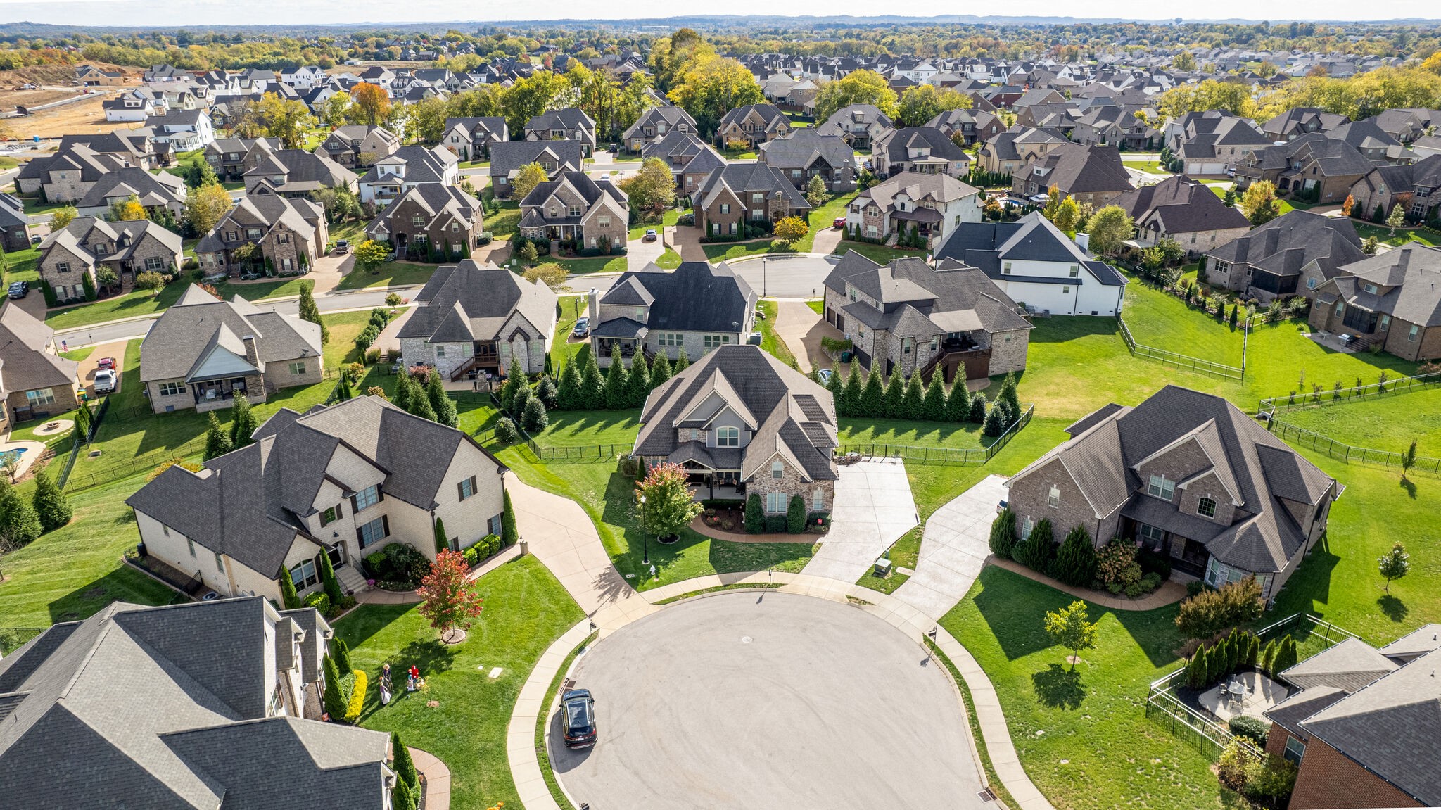 6005 Canberra Court Spring Hill, TN 37174 - Photo 52 of 55 an aerial view of a house with outdoor space