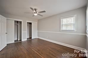 1404 Nottingham Road Kannapolis, NC 28081 - Photo 22 of 30 a view of an empty room with wooden floor and a window