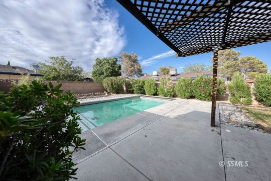 736 Sherri Street Ridgecrest, CA 93555 - Photo 5 of 42 a view of a backyard