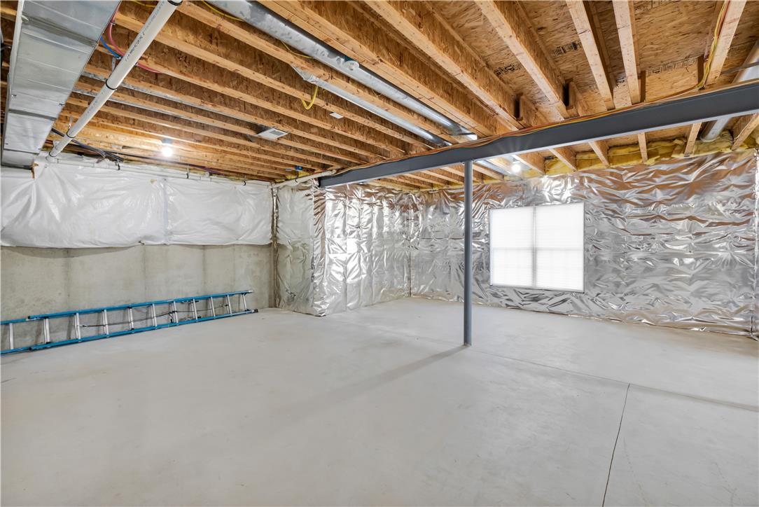 1709 Travers Road Breinigsville, PA 18031 - Photo 47 of 55 A spacious, unfinished lower level offers boundless opportunities for customization and future expansion.