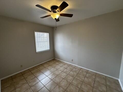 4609 Belton Avenue, Unit B Lubbock, TX 79413 - Photo 8 of 12 an empty room with windows and fan